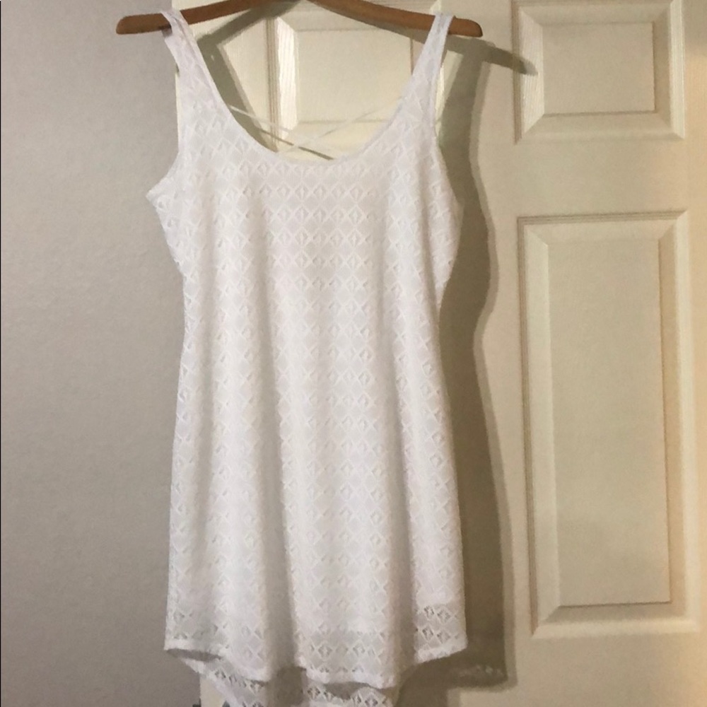Athleta white summer dress